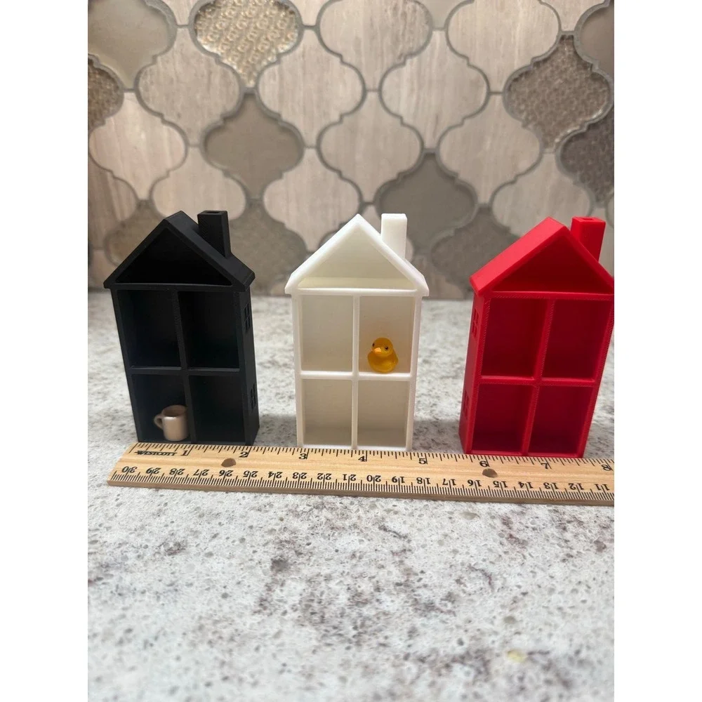 House Shaped Trinket Shelf for Trinket Shelf Color choice